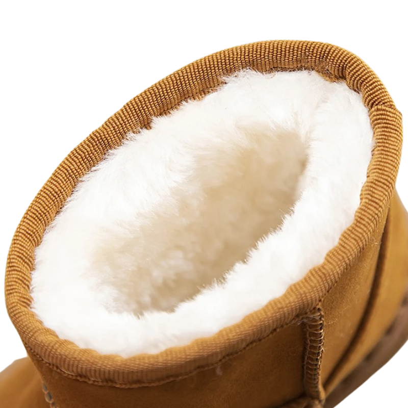 Bottines d’Hiver Enfant Fourrées – Style Fashion