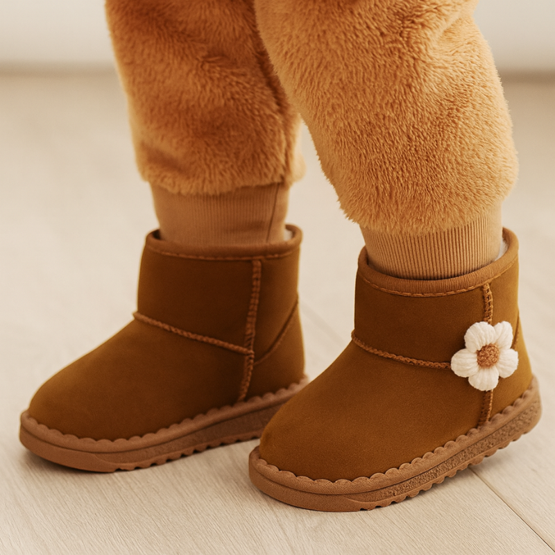 Bottines d’Hiver Enfant Fourrées – Style Fashion