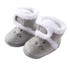 Bottines d’Hiver – Pantoufles Doublées de Laine