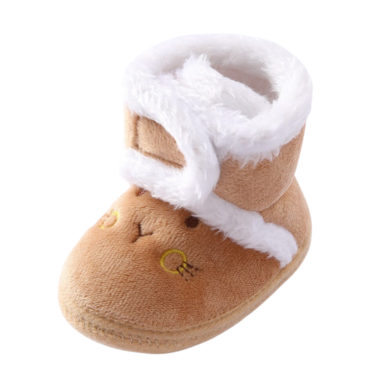 Bottines d’Hiver – Pantoufles Doublées de Laine