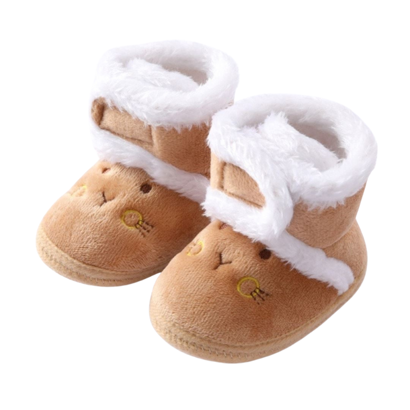 Bottines d’Hiver – Pantoufles Doublées de Laine