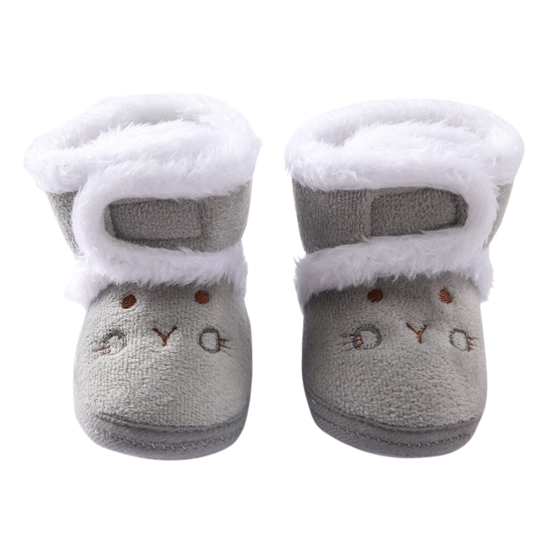 Bottines d’Hiver – Pantoufles Doublées de Laine