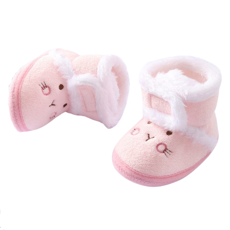 Bottines d’Hiver – Pantoufles Doublées de Laine