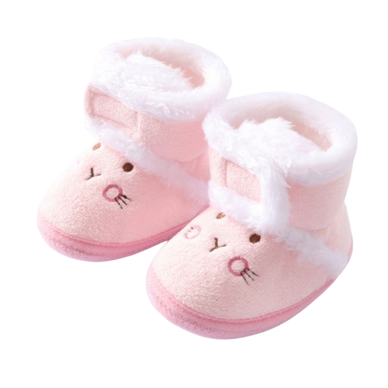 Bottines d’Hiver – Pantoufles Doublées de Laine