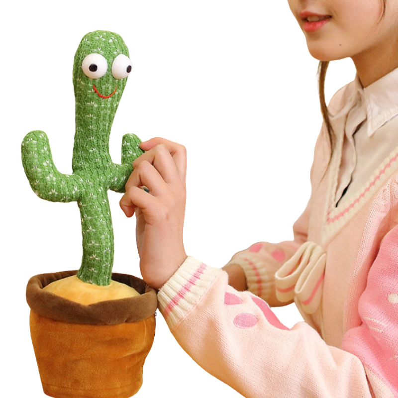 Cactus Dansant Musical et Balançant Interactif
