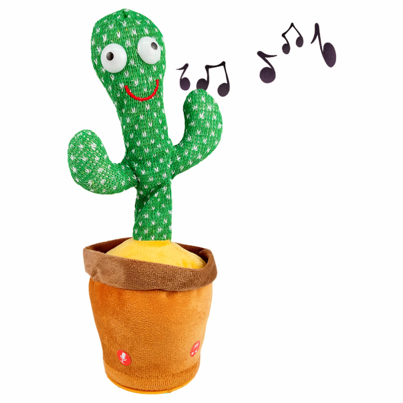 Cactus Dansant Musical et Balançant Interactif
