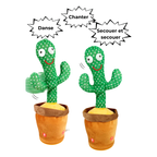 Cactus Dansant Musical et Balançant Interactif