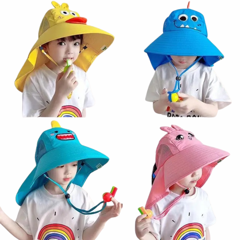 Chapeau de Soleil pour Enfants avec Sifflet Bambino