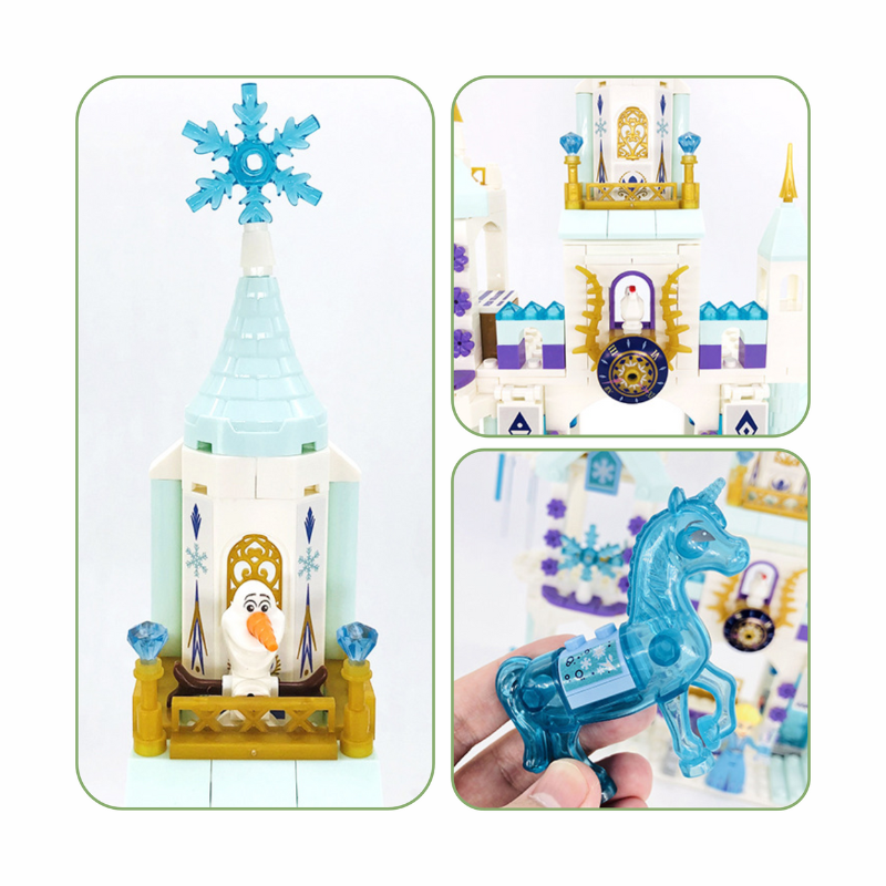 Château Féérique en Blocs de Construction – 360 Pièces