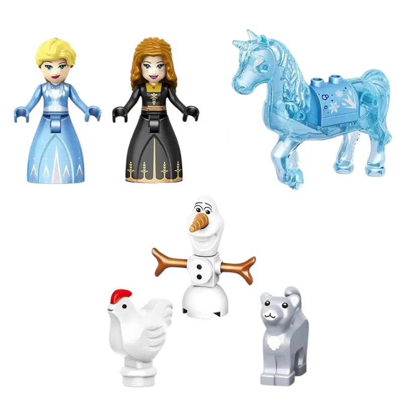 Château Féérique en Blocs de Construction – 360 Pièces