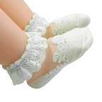 Chaussettes Bébé en Dentelle – Nouveau-Né Bambino