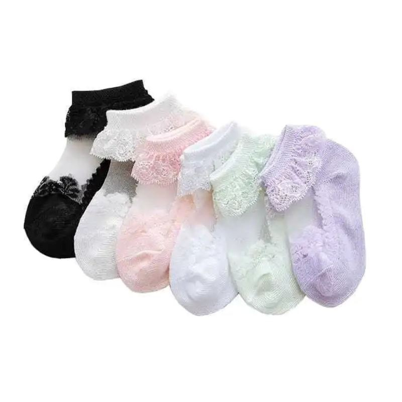 Chaussettes Bébé en Dentelle – Nouveau-Né Bambino