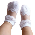 Chaussettes Bébé en Dentelle – Nouveau-Né Bambino