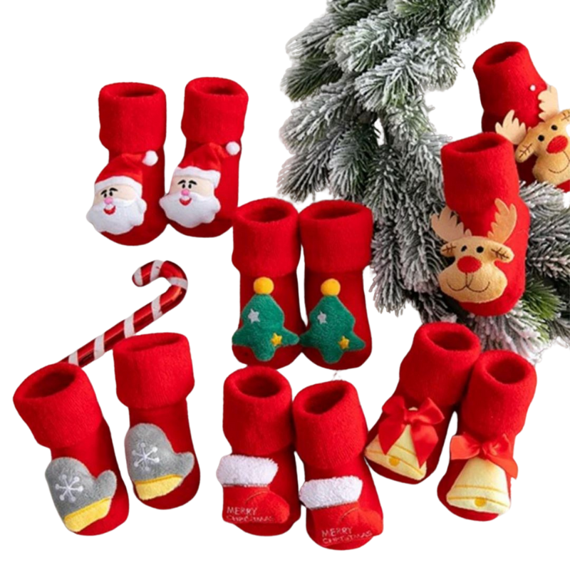 Chaussettes de Noël Nouveau-Né Bambino