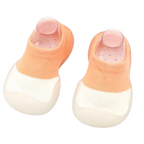 Chaussons-Chaussettes Souples Antidérapants pour Bébé