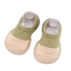 Chaussons-Chaussettes Souples Antidérapants pour Bébé