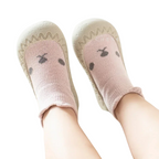 Chaussons-Chaussettes Antidérapants pour Bébé – Tige Moyenne