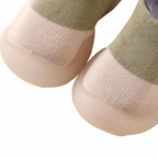 Chaussons-Chaussettes Souples Antidérapants pour Bébé