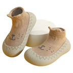 Chaussons-Chaussettes Antidérapants pour Bébé – Tige Moyenne