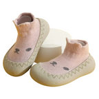 Chaussons-Chaussettes Antidérapants pour Bébé – Tige Moyenne