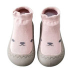 Chaussons-Chaussettes Antidérapants pour Bébé – Tige Moyenne