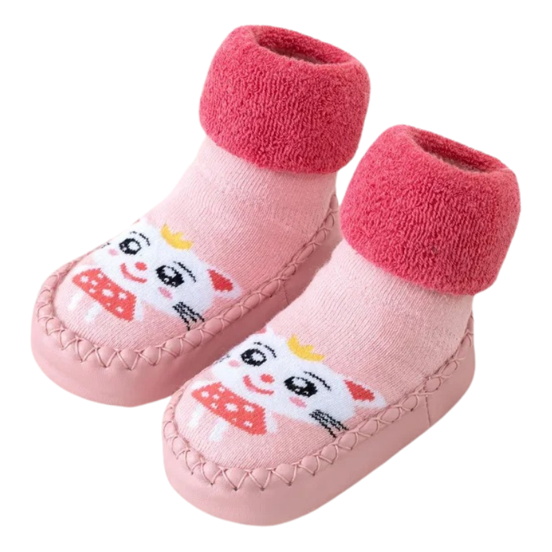 Chaussons-Chaussettes Antidérapants pour Bébés et Enfants