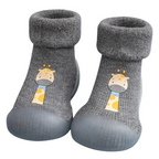 Chaussons-Chaussettes Antidérapants pour Enfants avec Motifs Animés