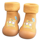 Chaussons-Chaussettes Antidérapants pour Enfants avec Motifs Animés