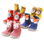 Chaussons-Chaussettes Bébé Zoo à Tige Haute