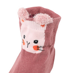 Chaussons-Chaussettes Bébé Zoo à Tige Haute