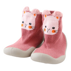 Chaussons-Chaussettes Bébé Zoo à Tige Haute