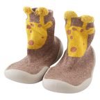 Chaussons-Chaussettes Bébé Zoo à Tige Haute