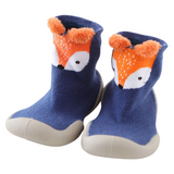 Chaussons-Chaussettes Bébé Zoo à Tige Haute