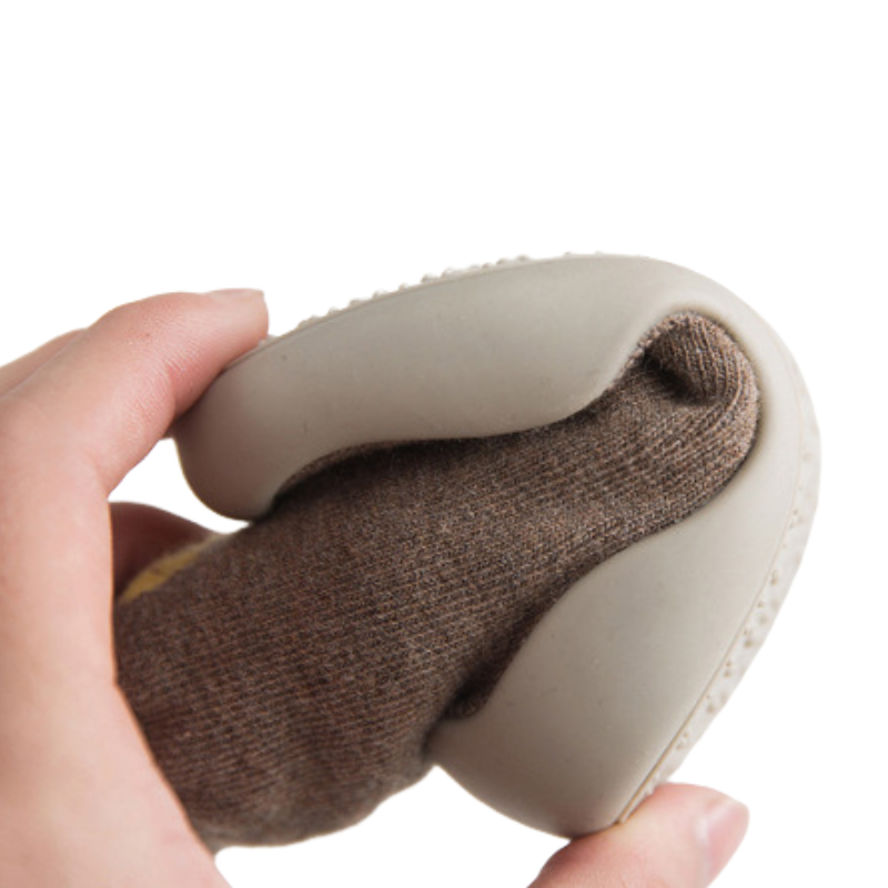 Chaussons-Chaussettes Bébé Zoo à Tige Haute