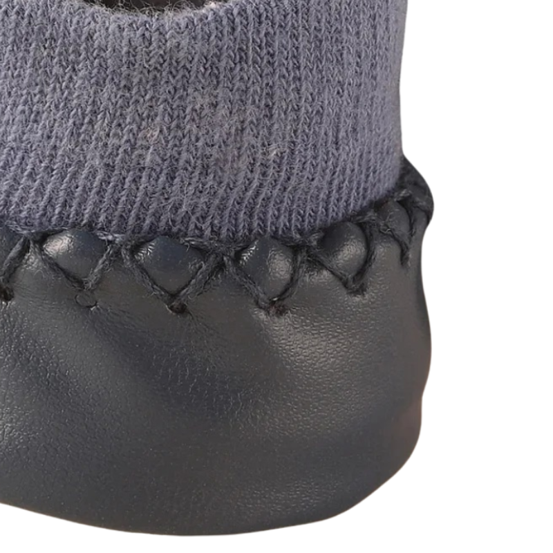 Chaussons-Chaussettes Bébé en Cuir – Nouveau-Né