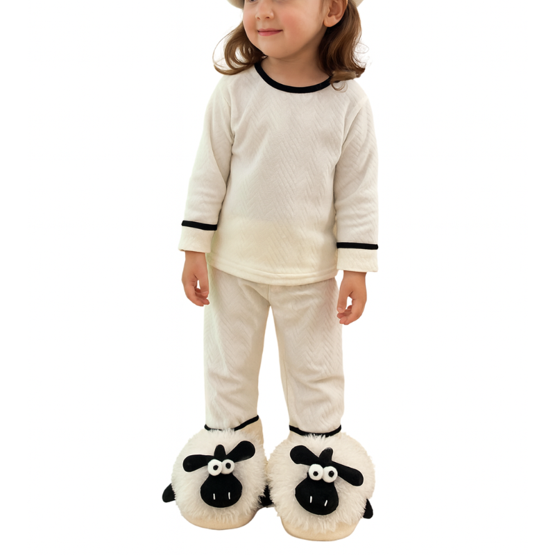 Chaussons Enfant Mouton Douillet