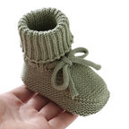 Chaussons en Maille Artisanale pour Bébé