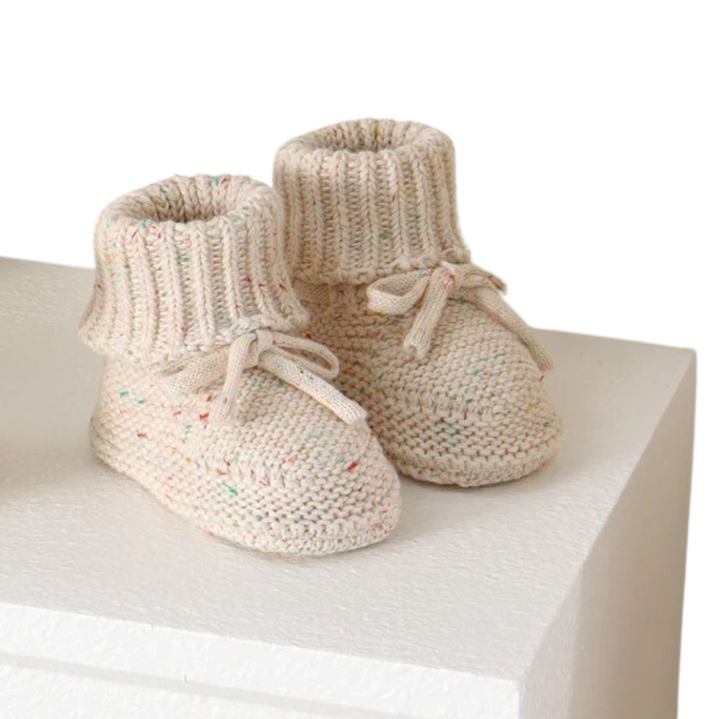 Chaussons en Maille Artisanale pour Bébé