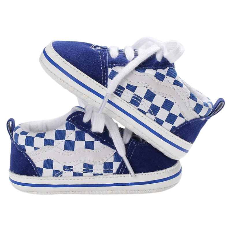 Chaussures Bébé Style Baskets à Carreaux