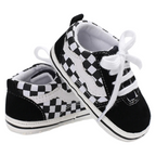 Chaussures Bébé Style Baskets à Carreaux