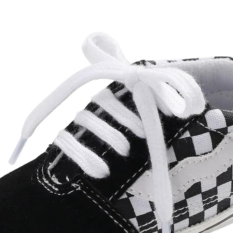 Chaussures Bébé Style Baskets à Carreaux