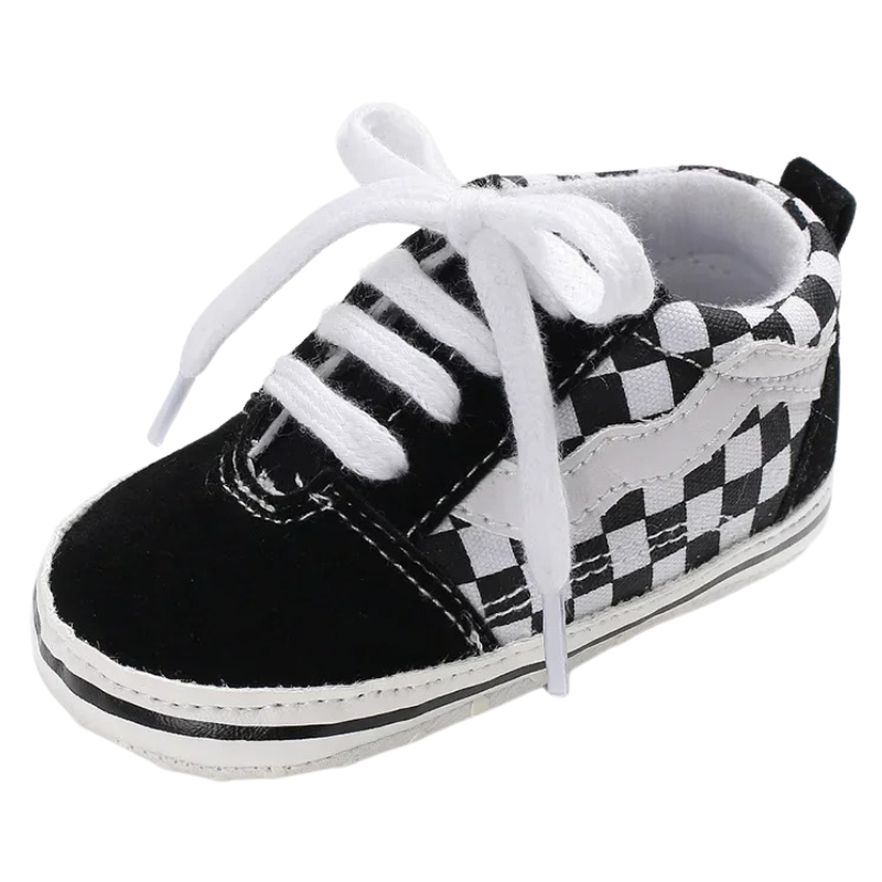 Chaussures Bébé Style Baskets à Carreaux