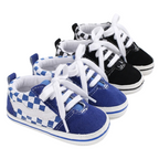 Chaussures Bébé Style Baskets à Carreaux