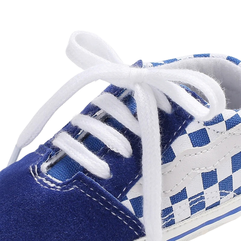 Chaussures Bébé Style Baskets à Carreaux