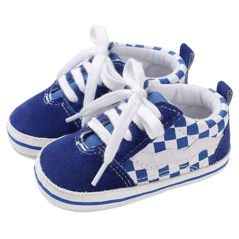 Chaussures Bébé Style Baskets à Carreaux