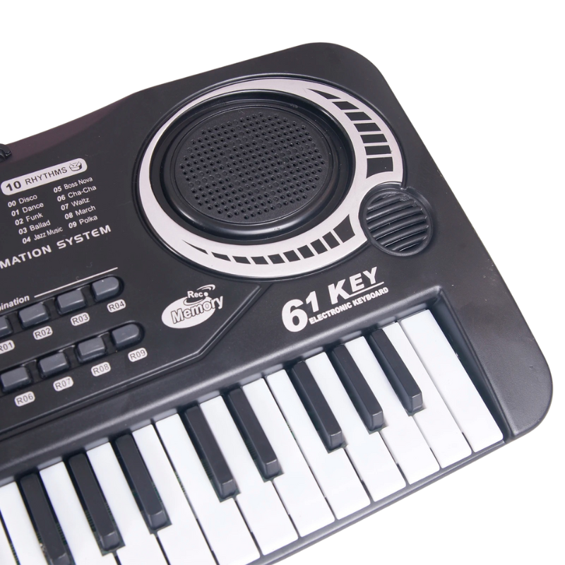 Clavier Électronique avec Microphone pour Enfants