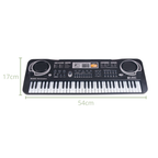 Clavier Électronique avec Microphone pour Enfants