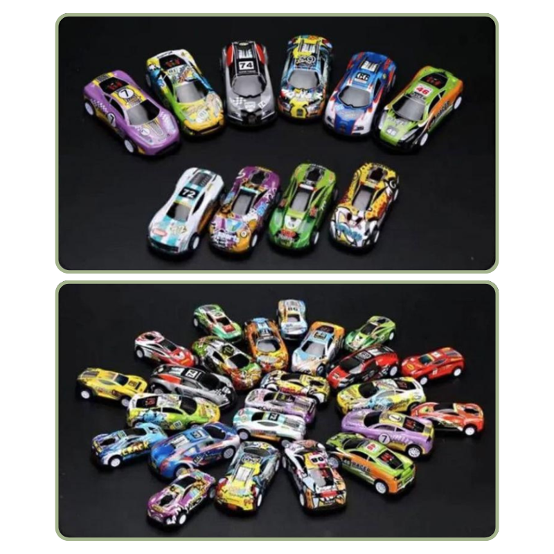 Coffret Mini Voitures de Course à Friction