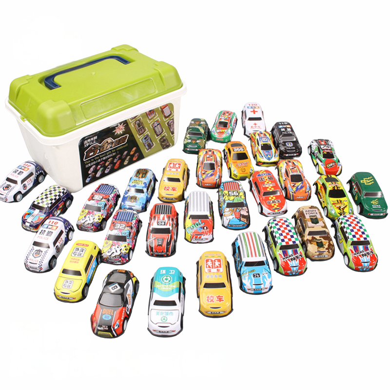 Coffret Mini Voitures de Course à Friction