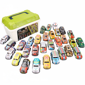 Coffret Mini Voitures de Course à Friction